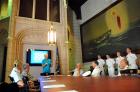 Son of merchant mariner who painted USMMA Jesus painting 'honored' by Duffy's support