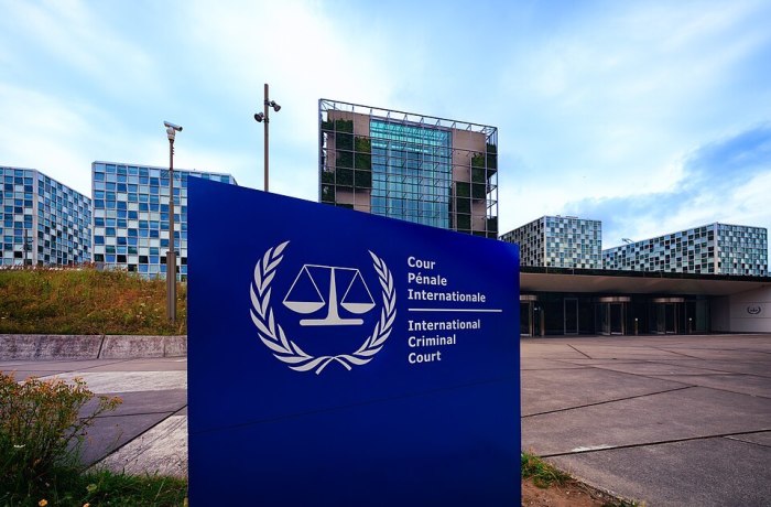 The International Criminal Court (ICC) at The Hague, Netherlands.